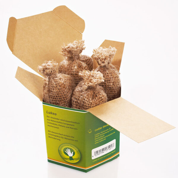 Lueko Feueranzünder in Verpackung